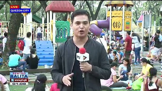 Ilan sa ating mga kababayan, nagdiwang ng Pasko sa Luneta Park