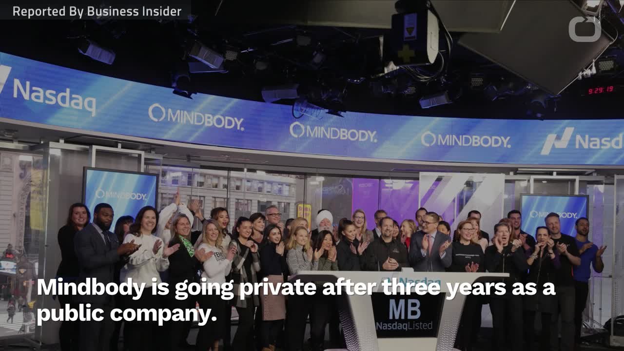 Tech Platform Mindbody To Go Private