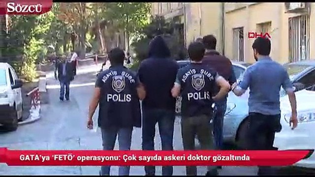 GATA’ya ‘FETÖ’ operasyonu Çok sayıda askeri doktor gözaltında