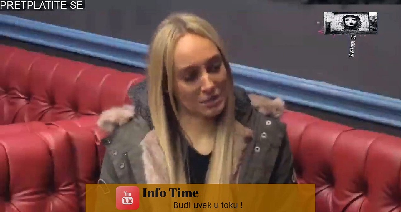 Luna priznala "Pesma je bila moja autobiografska, Zbog Slobe i mog stanja"-Zadruga - 12.25.2018