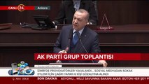 Erdoğan: Hamdolsun dimdik ayaktayız