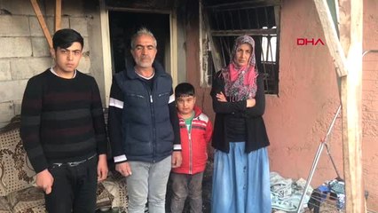 Ağrı Yangında Kocasını Alevlerin Arasından Çıkardı