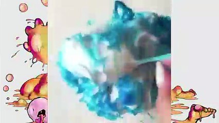 Satisfying Slime-#41 Crunchy | Clear | Flubber | Fluffy | Edible | Glitter Slime