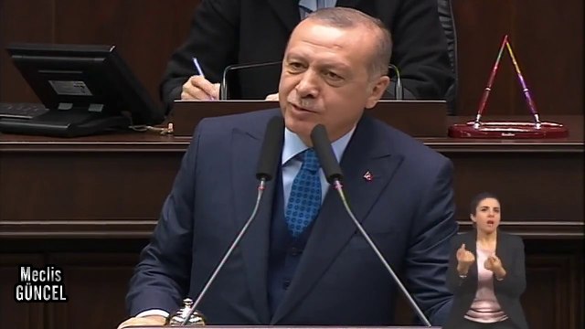 Recep Tayyip Erdoğan / 25 Aralık 2018 / Ak Parti Grup Toplantısı