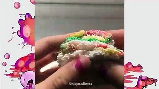 Satisfying Slime ️ #59 Crunchy | Clear | Flubber | Fluffy | Edible | Glitter Slime