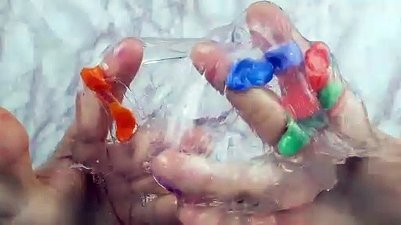 Clear Slime Pencil Lip Balm Mixing