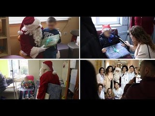 Ora News - RTV Ora News dhe fondacioni "Ora e Mendimit" gëzojnë fëmijët në Spitalin Pediatrik