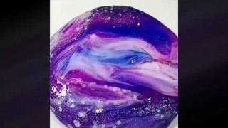 Most Satisfying Holo GALAXY Slime Video In The World!