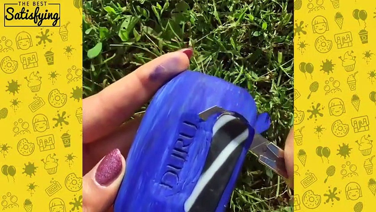 Most Satisfying Crunchy Slime 2018   61
