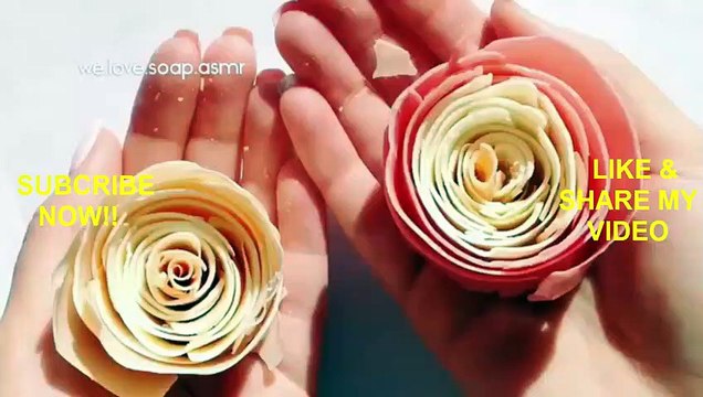 Soap Cutting and Crushing ASMR ! Relaxing Sounds ! Satisfying ASMR Video ! #18