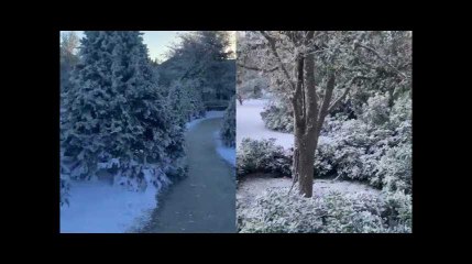 Pour Noël, Kim Kardashian a fait neiger sur la Californie