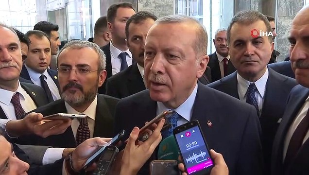 Cumhurbaşkanı Erdoğan: 'Meclis Başkanının İstifa Etmesine Gerek Yok'