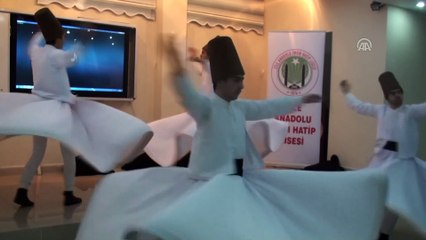 Lise öğrencilerinden semazen grubu - TOKAT