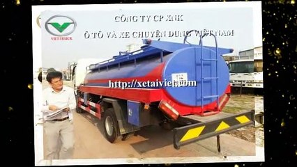 Xe bồn chở xăng dầu 6 khối 6m3 6000 lít