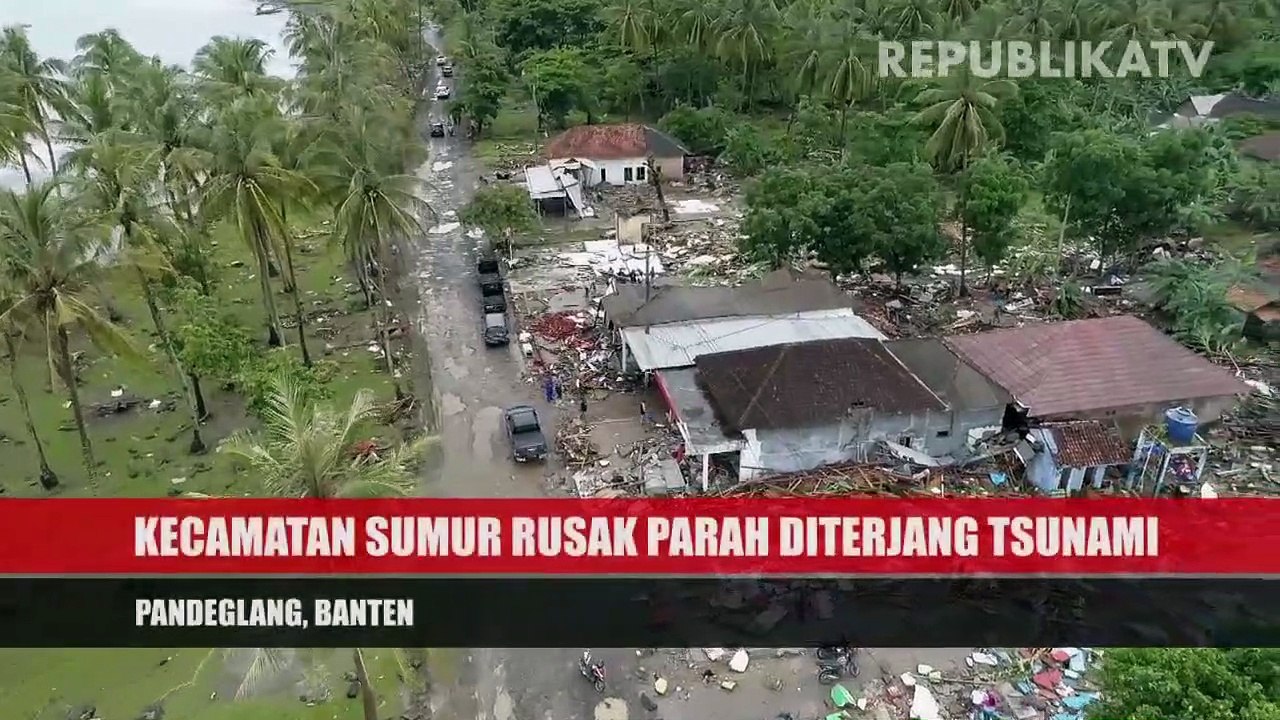 Kerusan Wilayah Sumur dari Udara