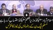 PMLN Leaders Addresses Press Conference in Islamabad
