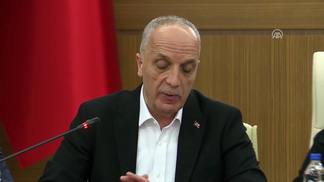 Türk-İş Genel Başkanı Atalay: '(Asgari ücret) Bu ücret kabul edilebilir bir ücret'- ANKARA