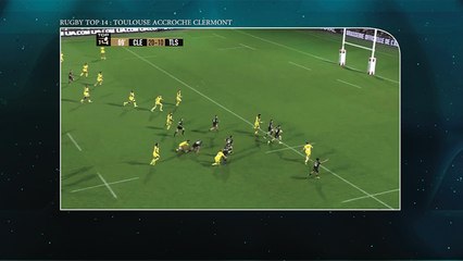 Rugby top 14: Toulouse accroche Clermont leader du top 14
