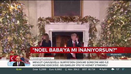 "Noel Baba'ya mı inanıyorsun?"