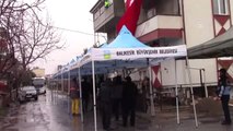 Şehit Yılmaz'ın Babaevine Türk Bayrağı Asıldı
