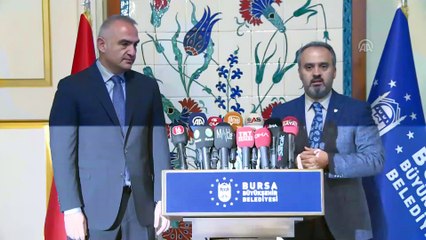 Bakan Ersoy'dan Bursa Büyükşehir Belediyesi'ne ziyaret - BURSA