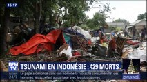 Tsunami en Indonésie: le bilan s'alourdit à 429 morts