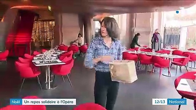 Bénévolat : un repas solidaire à l'Opéra Garnier