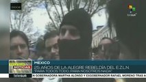 Se cumplen 25 años del surgimiento en México del EZLN