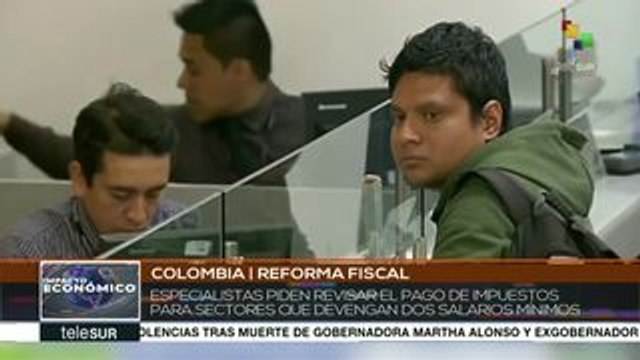 Gobierno colombiano aplica medidas económicas de ajustes y recortes