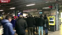 İstanbul M1 metro hattında intihar vakası