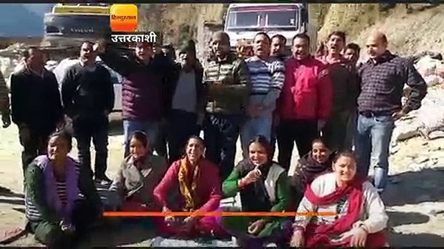 उत्तरकाशी: धमकी मिलने के बाद गुस्साए ग्रामीणों ने बंद कराया स्टोन क्रेशर