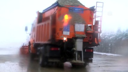 Kar yağışı etkili oluyor - YALOVA