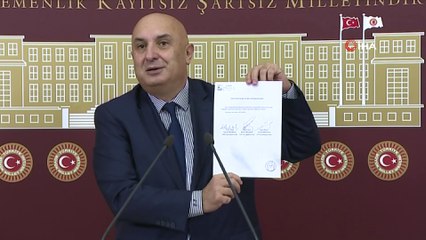 CHP'li Özkoç'tan Tank Palet Fabrikası için kanun teklifi