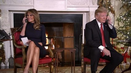 Trump a un niño de 7 años: "¿Aún crees en Papá Noel?"