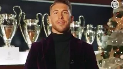 La felicitación navideña de los futbolistas del Real Madrid