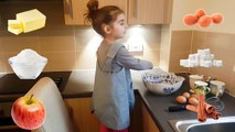 Cute 3 years-old Cake Baker -- Mia Toys Review