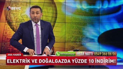 Elektrik ve doğalgazda tüzde 20 indirim
