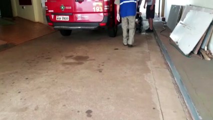 Menino de seis anos é socorrido no Parque Verde