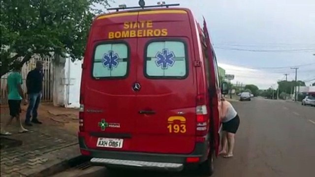 Idoso sofre queda e fica ferido