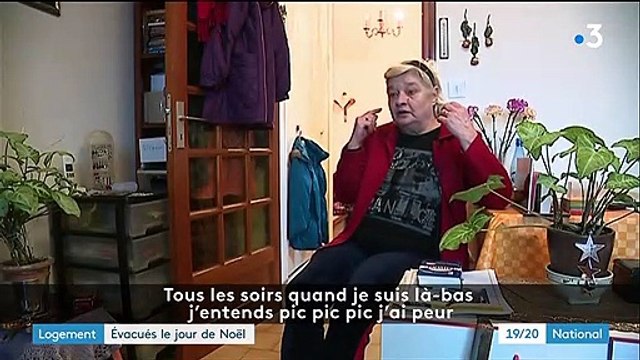 Fissures dans les murs : des locataires évacués le jour de Noël