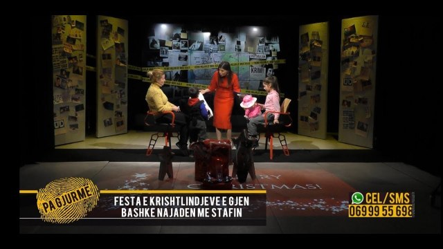 Pa Gjurme- Lot gezimi ne studio/ Nenes me dy te miturit I behet surprize per Krishtlindje