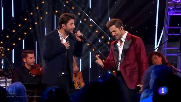 Y ahora - David Bisbal y Manuel Carrasco (Especial Manuel Carrasco TVE) - (24/12/18)