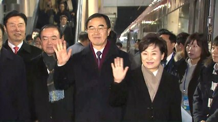 판문점행 특별열차 출발...도라산역은 지금 / YTN