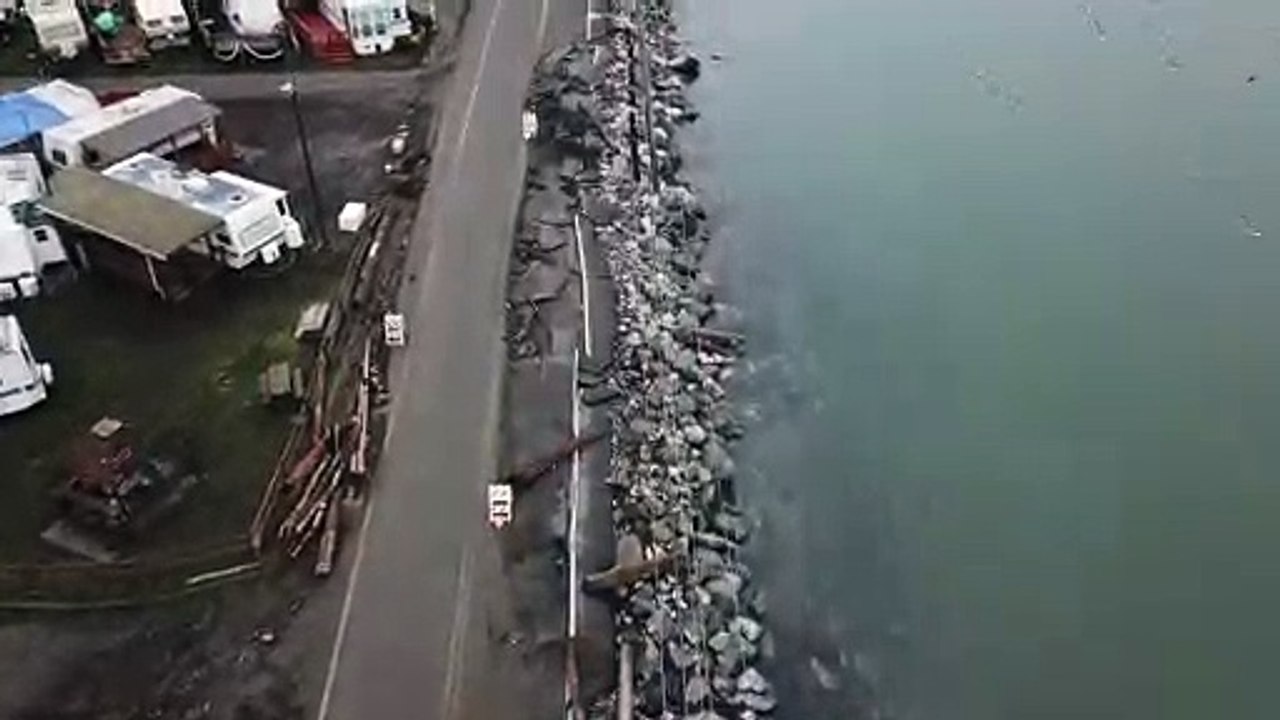 Aftermath of Birch Bay Destruction