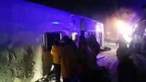 Kırşehir'de yolcu otobüsünün devrildi (2) - KIRŞEHİR