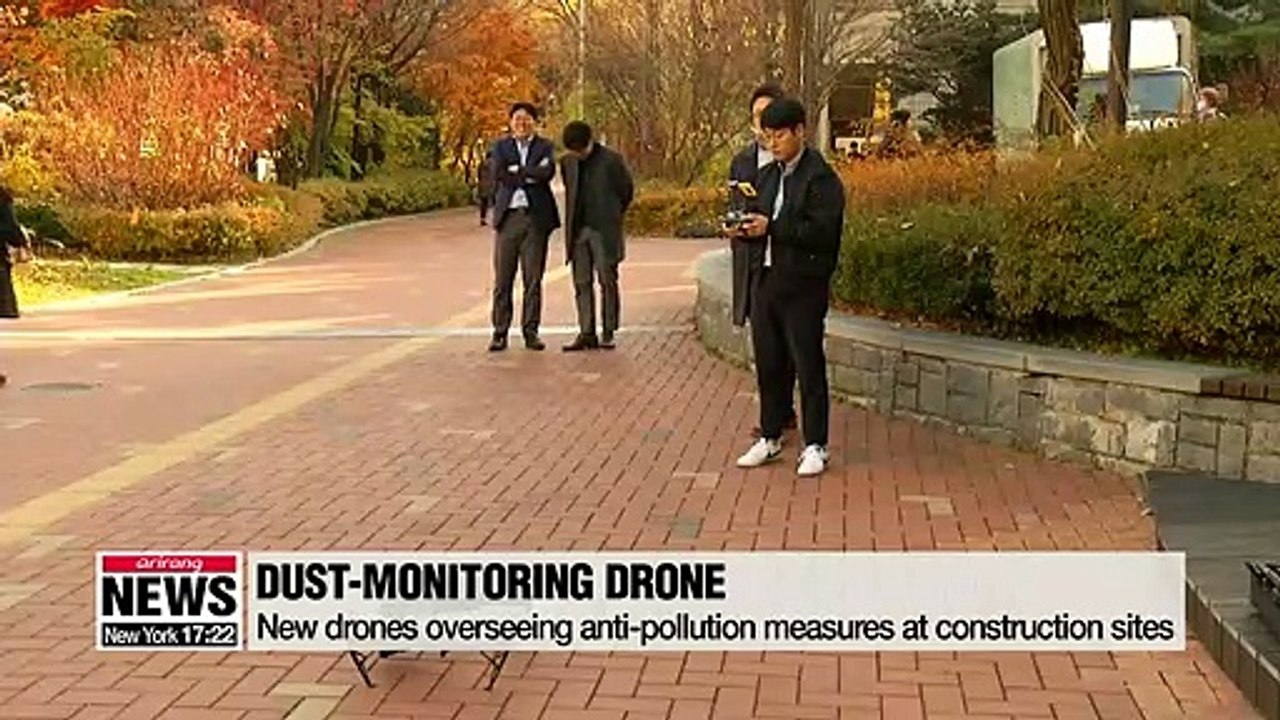 Using drone technology to clear up skies from fine dust clouds
