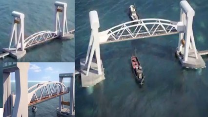 Rameshwaram Pamban Bridge की खासियत है बेमिसाल जो आपको दंग कर देंगी, Watch Video | वनइंडिया हिंदी