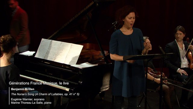 Benjamin Britten : A Charm of Lullabies, op. 41 (Eugénie Warnier / Marine Thoreau La Salle)