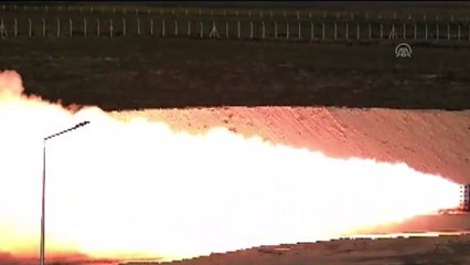 Bir tonluk bomba ses hızını aştı, hedefi deldi - ANKARA