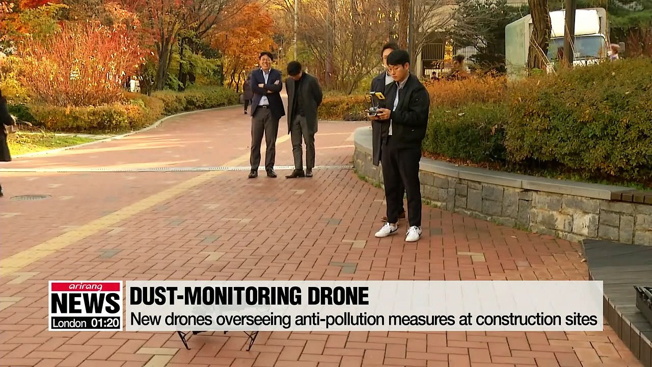 Using drone technology to clear up skies from fine dust clouds